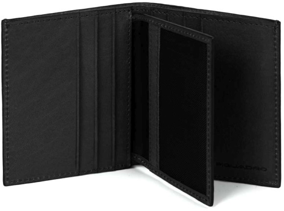 Чехол для кредитных карт Piquadro Black Square PP1518B3R/N черный натур.кожа