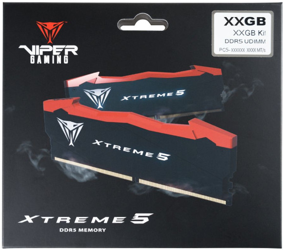 Память DDR5 2x16GB 7600MHz Patriot PVX532G76C36K Viper Xtreme 5 RTL Gaming PC5-60800 CL36 DIMM ECC 288-pin 1.1В с радиатором Ret Память DDR5 2x16GB 7600MHz Patriot PVX532G76C36K Viper Xtreme 5 RTL Gaming PC5-60800 CL36 DIMM ECC 288-pin 1.1В с радиатором Ret