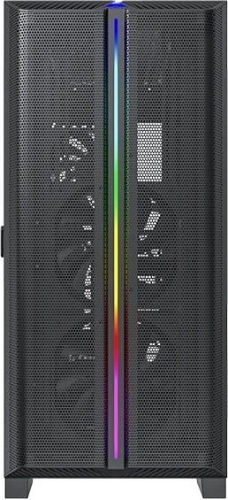 Корпус Montech Sky One Lite черный без БП ATX 5x120mm 5x140mm 2xUSB3.0 audio bott PSU Корпус Montech Sky One Lite черный без БП ATX 5x120mm 5x140mm 2xUSB3.0 audio bott PSU