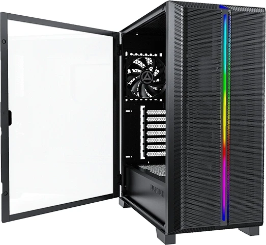 Корпус Montech Sky One Lite черный без БП ATX 5x120mm 5x140mm 2xUSB3.0 audio bott PSU Корпус Montech Sky One Lite черный без БП ATX 5x120mm 5x140mm 2xUSB3.0 audio bott PSU