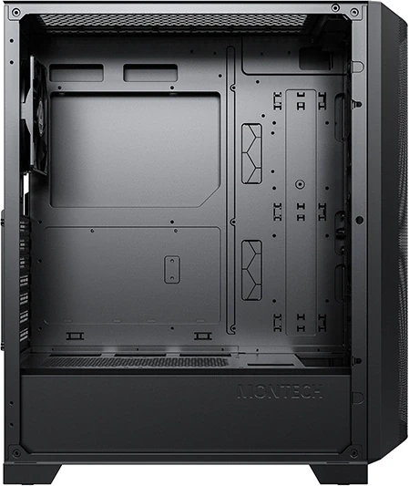 Корпус Montech Sky One Lite черный без БП ATX 5x120mm 5x140mm 2xUSB3.0 audio bott PSU Корпус Montech Sky One Lite черный без БП ATX 5x120mm 5x140mm 2xUSB3.0 audio bott PSU