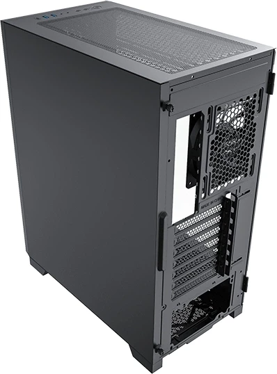 Корпус Montech Sky One Lite черный без БП ATX 5x120mm 5x140mm 2xUSB3.0 audio bott PSU Корпус Montech Sky One Lite черный без БП ATX 5x120mm 5x140mm 2xUSB3.0 audio bott PSU