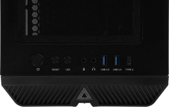 Корпус Montech Sky One Lite черный без БП ATX 5x120mm 5x140mm 2xUSB3.0 audio bott PSU Корпус Montech Sky One Lite черный без БП ATX 5x120mm 5x140mm 2xUSB3.0 audio bott PSU