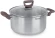 Кастрюля Rondell Fest RDS-1323 4.8л. d=24см (с крышкой) стальной