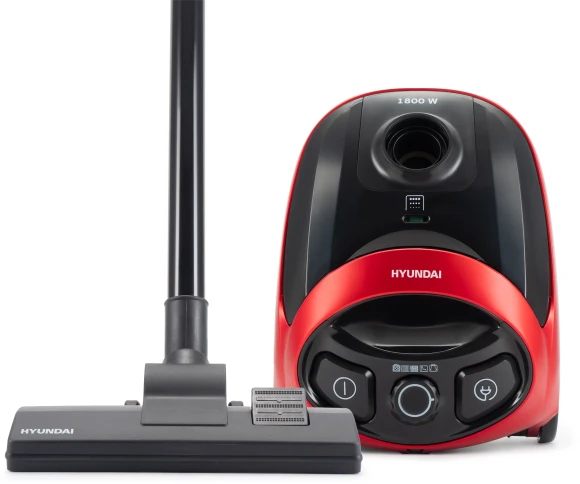 Пылесос Hyundai HYV-B1570 1800Вт красный/черный (в компл.:1мешок) Пылесос Hyundai HYV-B1570 1800Вт красный/черный (в компл.:1мешок)