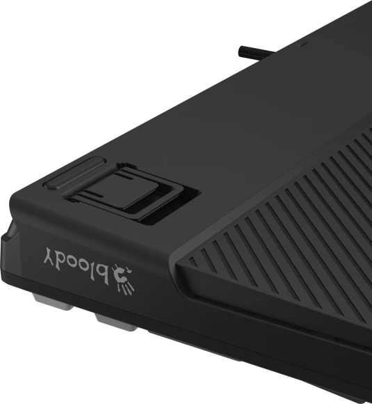Клавиатура A4Tech MS98 PLUS механическая черный/серый USB for gamer LED кабель 1.8м