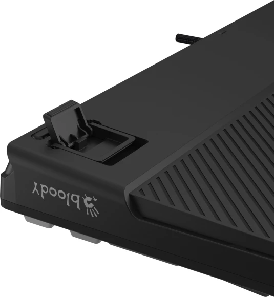 Клавиатура A4Tech MS98 PLUS механическая черный/серый USB for gamer LED кабель 1.8м