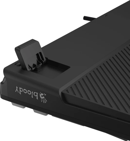 Клавиатура A4Tech MS98 PLUS механическая черный/серый USB for gamer LED кабель 1.8м