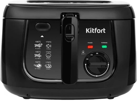 Фритюрница Kitfort КТ-2018 1800Вт черный