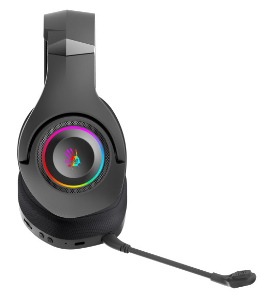 Наушники с микрофоном A4Tech Bloody GR270 черный 1.5м мониторные BT/Radio оголовье (GR270) Наушники с микрофоном A4Tech Bloody GR270 черный 1.5м мониторные BT/Radio оголовье (GR270)