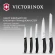 Набор ножей кухон. Victorinox Swiss Classic 6.7133.5G компл.:5предм. черный подар.коробка