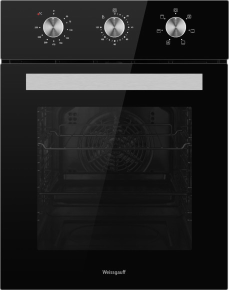 Духовой шкаф Электрический Weissgauff EOY 456 BM черный