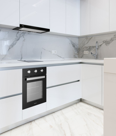 Духовой шкаф Электрический Weissgauff EOY 456 BM черный