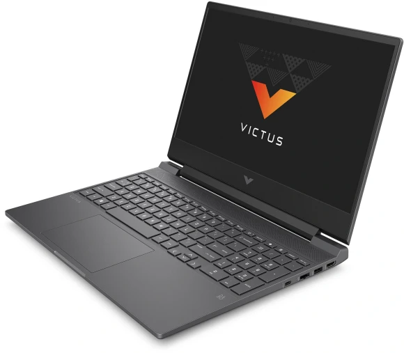 Ноутбук HP Victus 15-fa1035ci Core i7 13700H 16Gb SSD512Gb NVIDIA GeForce RTX4050 6Gb 15.6" IPS FHD (1920x1080) FreeDOS silver WiFi BT Cam (84J96EA)