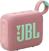 Колонка порт. JBL GO 4 розовый 4.2W 1.0 BT 850mAh (JBLGO4PINK) Колонка порт. JBL GO 4 розовый 4.2W 1.0 BT 850mAh (JBLGO4PINK)