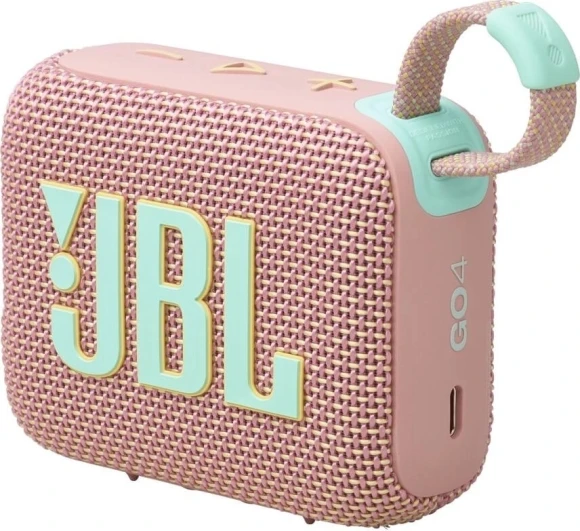 Колонка порт. JBL GO 4 розовый 4.2W 1.0 BT 850mAh (JBLGO4PINK) Колонка порт. JBL GO 4 розовый 4.2W 1.0 BT 850mAh (JBLGO4PINK)