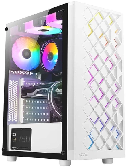 Корпус Azza Spectra белый без БП ATX 7x120mm 2x140mm 2xUSB2.0 1xUSB3.0 audio bott PSU Корпус Azza Spectra белый без БП ATX 7x120mm 2x140mm 2xUSB2.0 1xUSB3.0 audio bott PSU