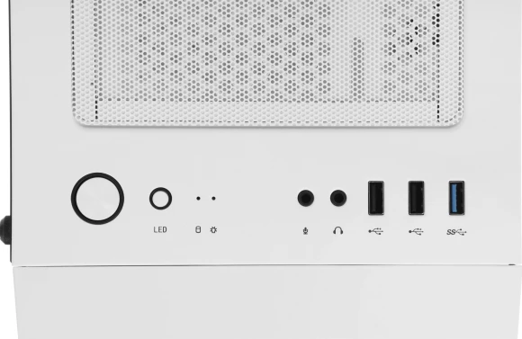Корпус Azza Spectra белый без БП ATX 7x120mm 2x140mm 2xUSB2.0 1xUSB3.0 audio bott PSU Корпус Azza Spectra белый без БП ATX 7x120mm 2x140mm 2xUSB2.0 1xUSB3.0 audio bott PSU