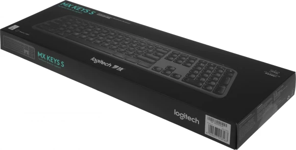 Клавиатура Logitech MX Keys S графитовый/черный USB беспроводная BT LED (920-011600) Клавиатура Logitech MX Keys S графитовый/черный USB беспроводная BT LED (920-011600)