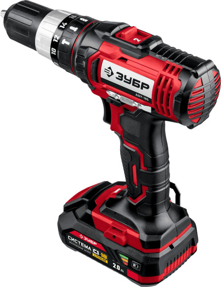 Дрель-шуруповерт Зубр ДШУ-185-22 аккум. патрон:быстрозажимной (кейс в комплекте) Дрель-шуруповерт Зубр ДШУ-185-22 аккум. патрон:быстрозажимной (кейс в комплекте)