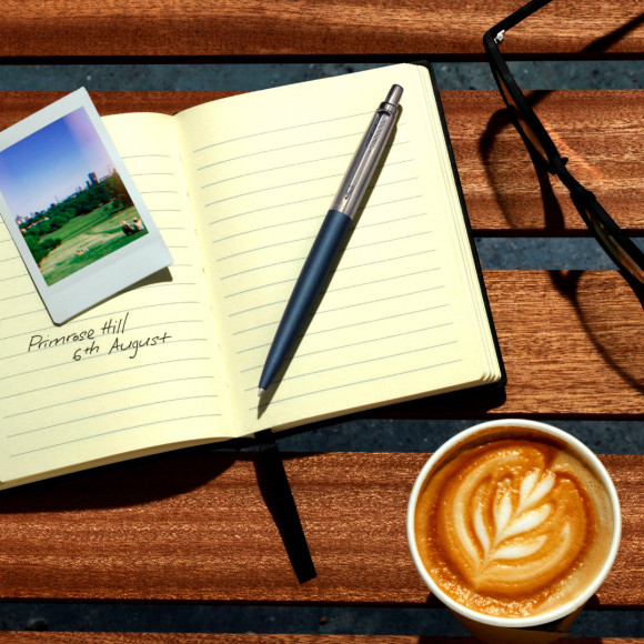 Ручка шариков. Parker Jotter XL K69 (2068359) Matte Blue CT M син. черн. подар.кор.