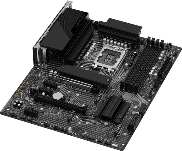 Материнская плата Asrock Z790 PG LIGHTNING Soc-1700 Intel Z790 4xDDR5 ATX AC`97 8ch(7.1) 2.5Gg RAID+HDMI Материнская плата Asrock Z790 PG LIGHTNING Soc-1700 Intel Z790 4xDDR5 ATX AC`97 8ch(7.1) 2.5Gg RAID+HDMI