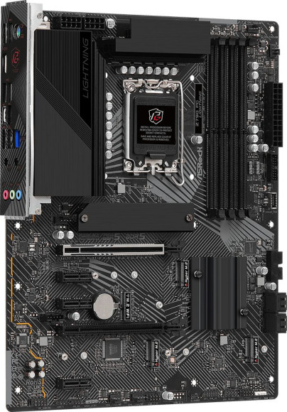 Материнская плата Asrock Z790 PG LIGHTNING Soc-1700 Intel Z790 4xDDR5 ATX AC`97 8ch(7.1) 2.5Gg RAID+HDMI Материнская плата Asrock Z790 PG LIGHTNING Soc-1700 Intel Z790 4xDDR5 ATX AC`97 8ch(7.1) 2.5Gg RAID+HDMI