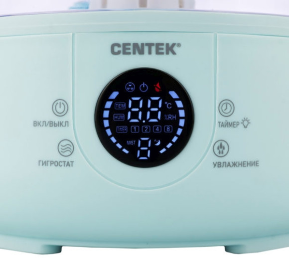 Увлажнитель воздуха Centek CT-5110 30Вт (ультразвуковой) зеленый Увлажнитель воздуха Centek CT-5110 30Вт (ультразвуковой) зеленый