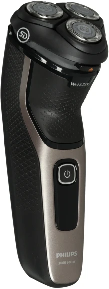 Бритва роторная Philips S3242/12 реж.эл.:3 питан.:аккум. черный/серебристый Бритва роторная Philips S3242/12 реж.эл.:3 питан.:аккум. черный/серебристый