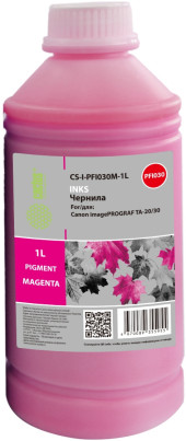 Чернила Cactus CS-I-PFI030Y-1L PFI-030 желтый1000мл для Canon imagePROGRAF TA-20/30, TM-240/340