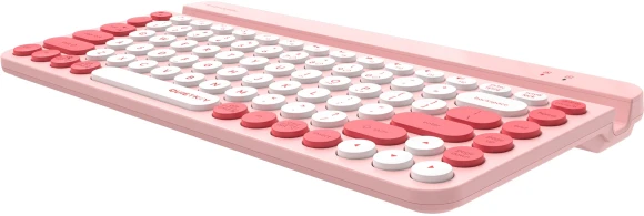 Клавиатура A4Tech Fstyler FBK30 розовый USB беспроводная BT/Radio slim Multimedia (FBK30 RASPBERRY)