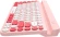 Клавиатура A4Tech Fstyler FBK30 розовый USB беспроводная BT/Radio slim Multimedia (FBK30 RASPBERRY)