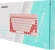 Клавиатура A4Tech Fstyler FBK30 розовый USB беспроводная BT/Radio slim Multimedia (FBK30 RASPBERRY)