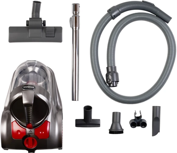 Пылесос Hyundai HYV-C4500 2400Вт темно-серый/серый