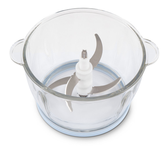 Измельчитель электрический Hyundai HYC-G4208 1.5л. 500Вт синий/серебристый