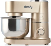 Миксер планетарный Domfy DSC-KM301 1200Вт золотистый Миксер планетарный Domfy DSC-KM301 1200Вт золотистый