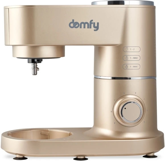 Миксер планетарный Domfy DSC-KM301 1200Вт золотистый Миксер планетарный Domfy DSC-KM301 1200Вт золотистый