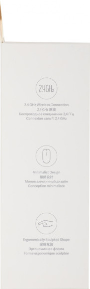 Мышь Xiaomi Wireless Mouse Lite черный оптическая 1000dpi беспров. USB для ноутбука 2but (BHR6099GL)