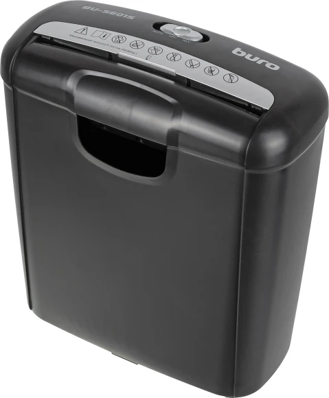 Шредер Buro Home BU-S601S (секр.Р-1) ленты 6лист. 10лтр. пл.карты