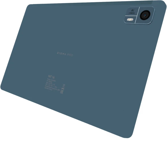Планшет Digma Pro HIT 14 T606 (1.6) 8C RAM4Gb ROM128Gb 10.4" IPS 2000x1200 4G Android 13 синий 13Mpix 5Mpix BT WiFi microSD 128Gb 7000mAh 500hrs