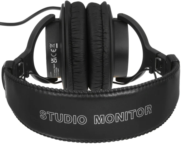 Гарнитура мониторные Sony MDR-7506 3м черный проводные оголовье