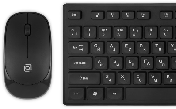 Клавиатура + мышь Оклик S255W клав:черный мышь:черный USB беспроводная Multimedia (1909361) Клавиатура + мышь Оклик S255W клав:черный мышь:черный USB беспроводная Multimedia (1909361)
