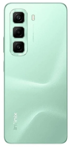 Смартфон Infinix X6882 Hot 50 256Gb 8Gb зеленый моноблок 3G 4G 2Sim 6.78" 1080x2460 Android 14 50Mpix 802.11 a/b/g/n/ac NFC GPS GSM900/1800 GSM1900 Protect FM A-GPS microSD max2048Gb