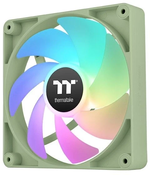 Вентилятор для корпуса Thermaltake CT140 Sync Matcha ARGB 140х140x25 зеленый 4-pin 30.5дБ (упак.:2шт) (CL-F203-PL14MG-A) Ret Вентилятор для корпуса Thermaltake CT140 Sync Matcha ARGB 140х140x25 зеленый 4-pin 30.5дБ (упак.:2шт) (CL-F203-PL14MG-A) Ret