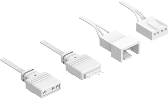 Вентилятор для корпуса Formula Nulight 12WH RGB 120х120x25 белый 3-pin 4-pin (Molex) 19.06дБ (NULIGHT 12WH FR) Ret