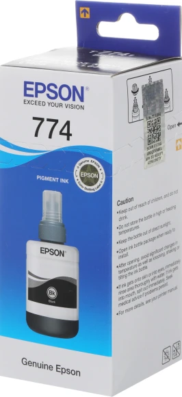 Картридж струйный Epson T7741S C13T774198 черный (6000стр.) (140мл) для Epson M100/105/200