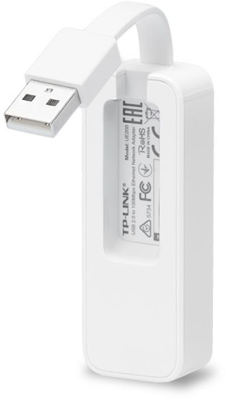 Сетевой адаптер Ethernet TP-Link UE200 USB 2.0 Сетевой адаптер Ethernet TP-Link UE200 USB 2.0