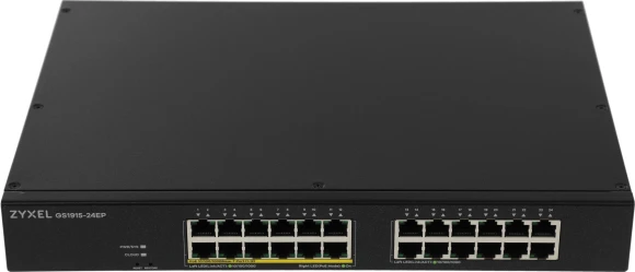 Коммутатор Zyxel GS1915-24EP-EU0101F (L2) 24x1Гбит/с 12PoE+ 130W управляемый