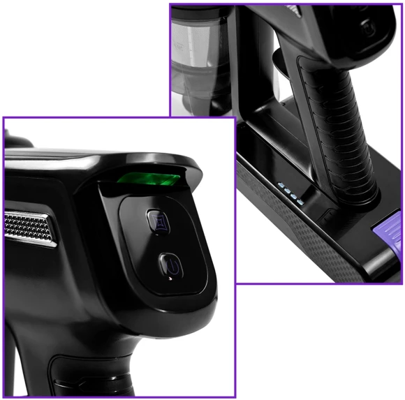 Пылесос ручной Kitfort КТ-5151 120Вт черный