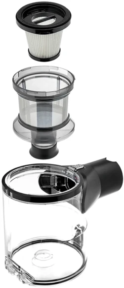 Пылесос ручной Kitfort КТ-5151 120Вт черный